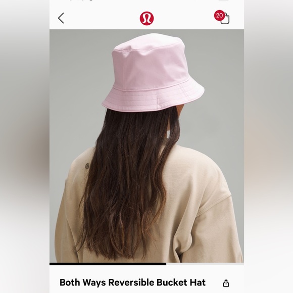 Lululemon both way reversible bucket hat - Picture 2 of 5